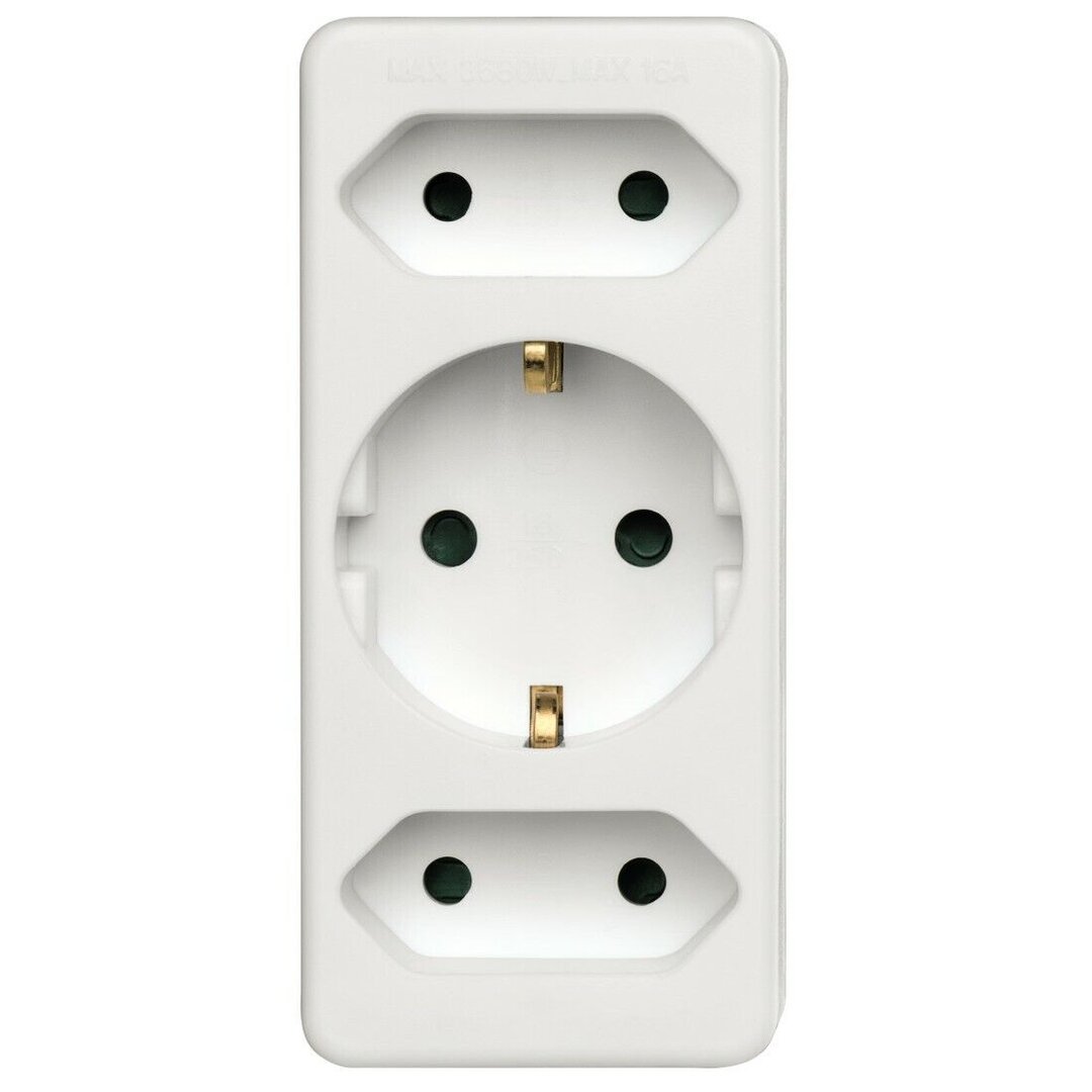 Hama_Steckdosenleiste__ADAPT/2EU/1SCHUKO/BS_223215, Elektrisches Gerät, Elektrische Steckdose