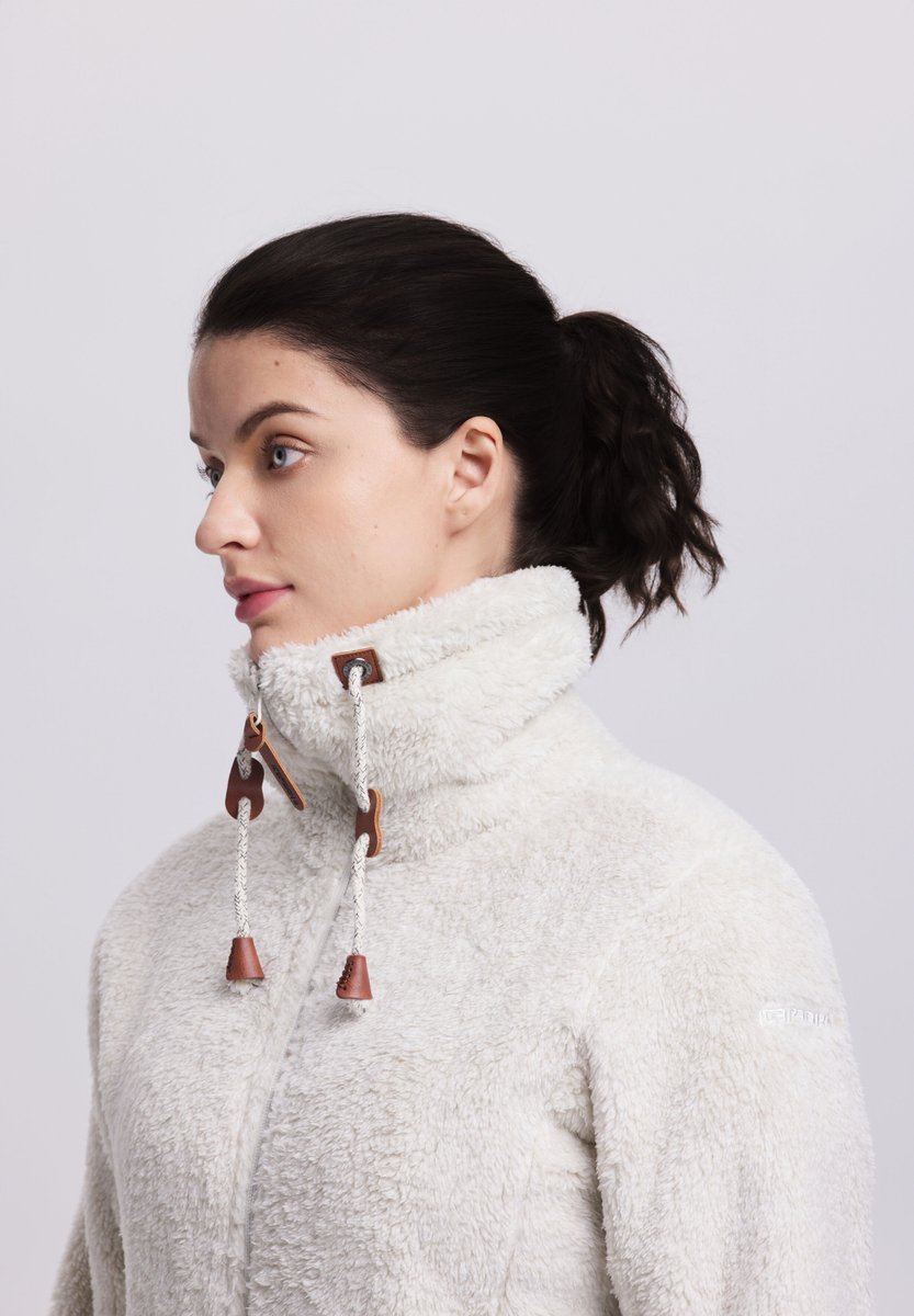 ICEPEAK 954954638I COLONY Fleecejacke Damen Weiß Gr. S