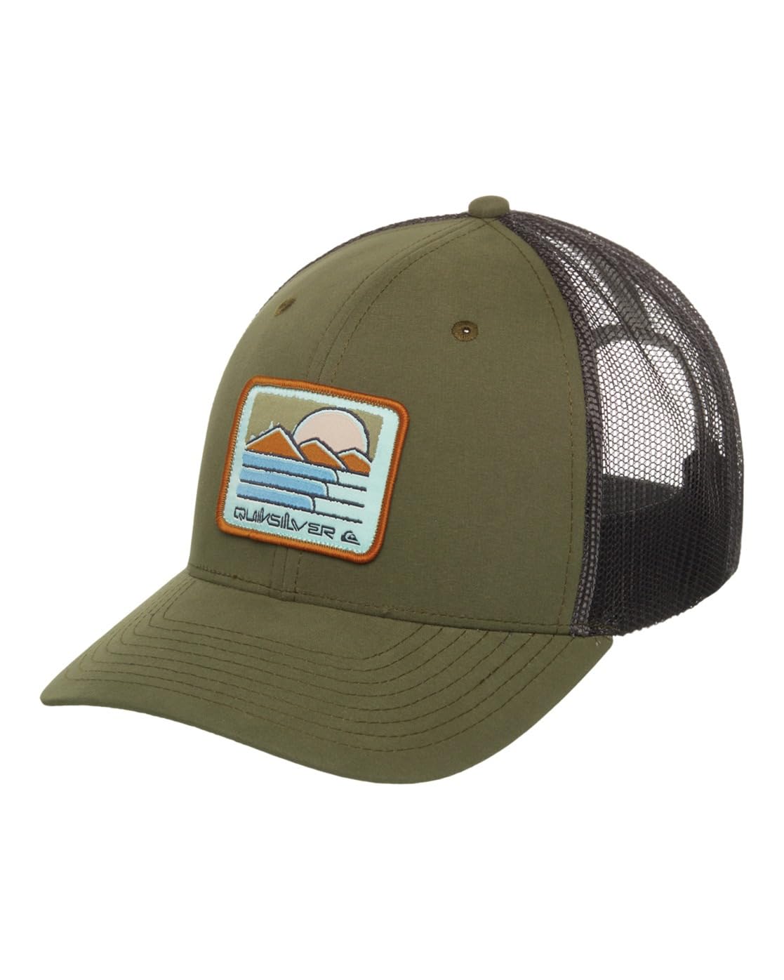Quiksilver Fabled Season Snapback-Cap für Männer. Olivgrün Quiksilver, Fabled, Season, Snapback-Cap, für, Männer., Olivgrün