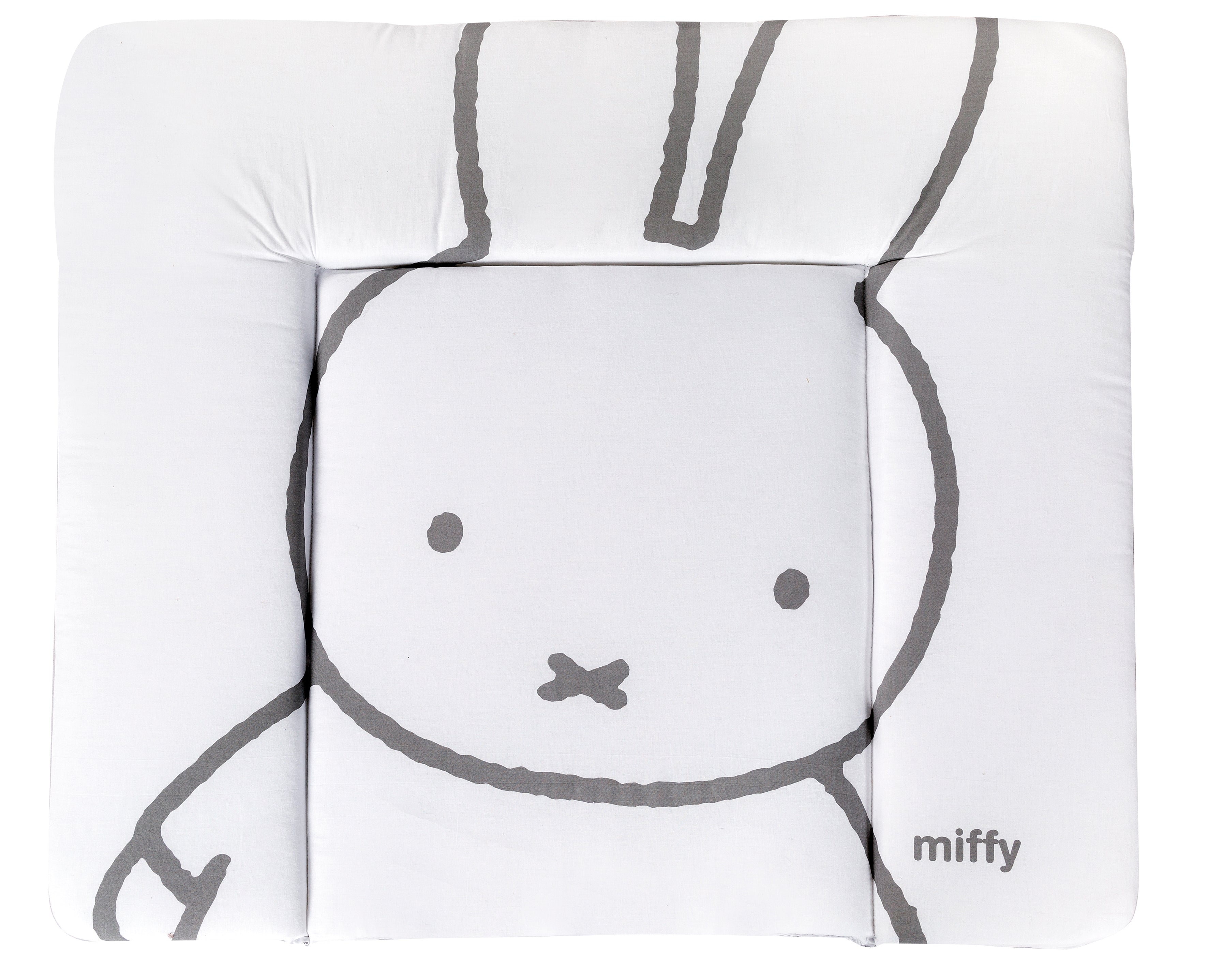 Roba 0817S210 Wickelauflage soft Miffy grau – Wickelauflagen - grau - Wickelauflagen - Produktbild 1