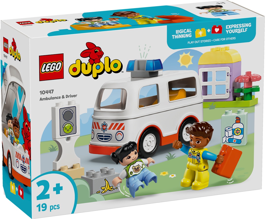 LEGO® DUPLO® Rettungswagen mit Fahrer 10447
