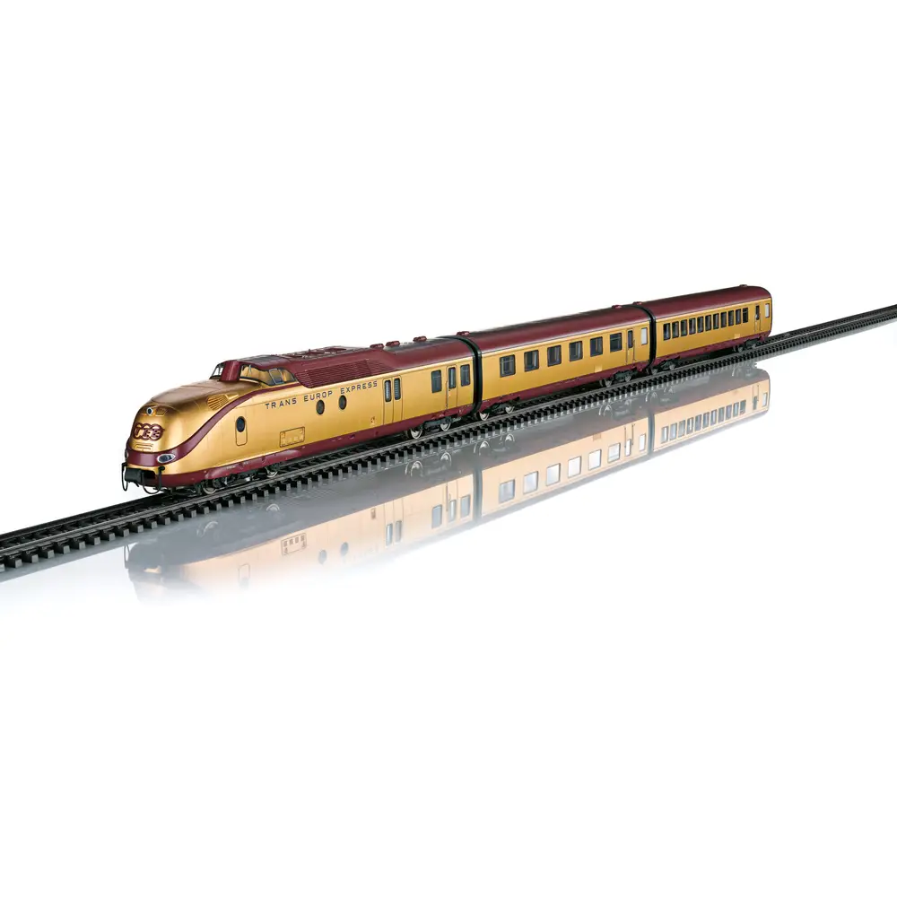 Märklin 37603 H0 Dieseltriebzug VT 11.5 60 Jahre TEE Märklin 37603 H0 Dieseltriebzug VT 11.5 60 Jahre TEE