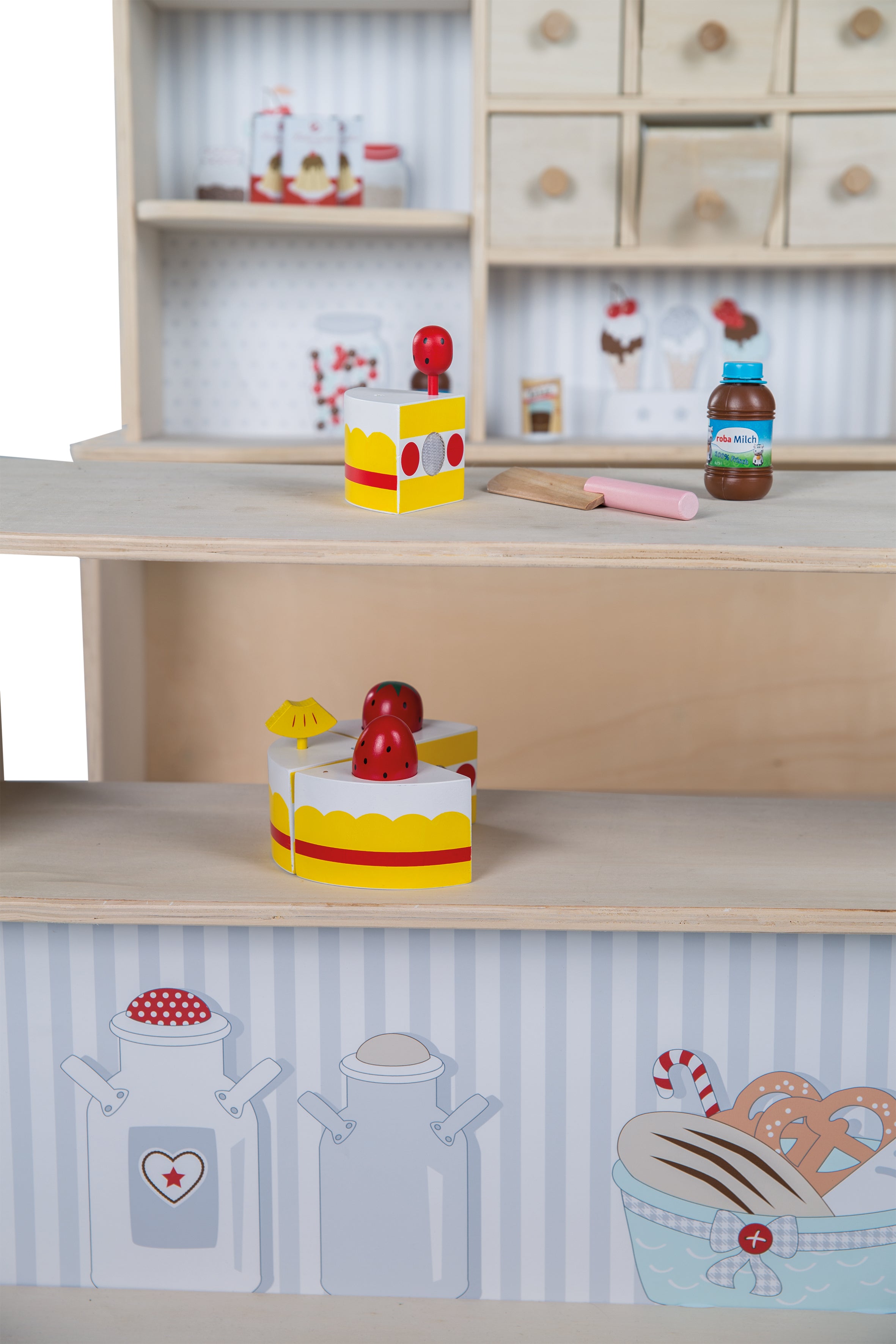 Roba 480020 Verkaufsstand natur lackiert – Rollenspiel - Produktbild 5