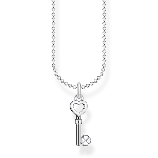 Thomas, Sabo, Kette, Schlüssel, Mit, Herz, Länge, 45, Cm, Ke2042-001-21, Zubehor, Schmuck, Halskette, Diamant, Edelstein