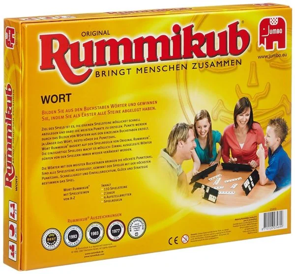 Jumbo 03469 Original Rummikub Wort