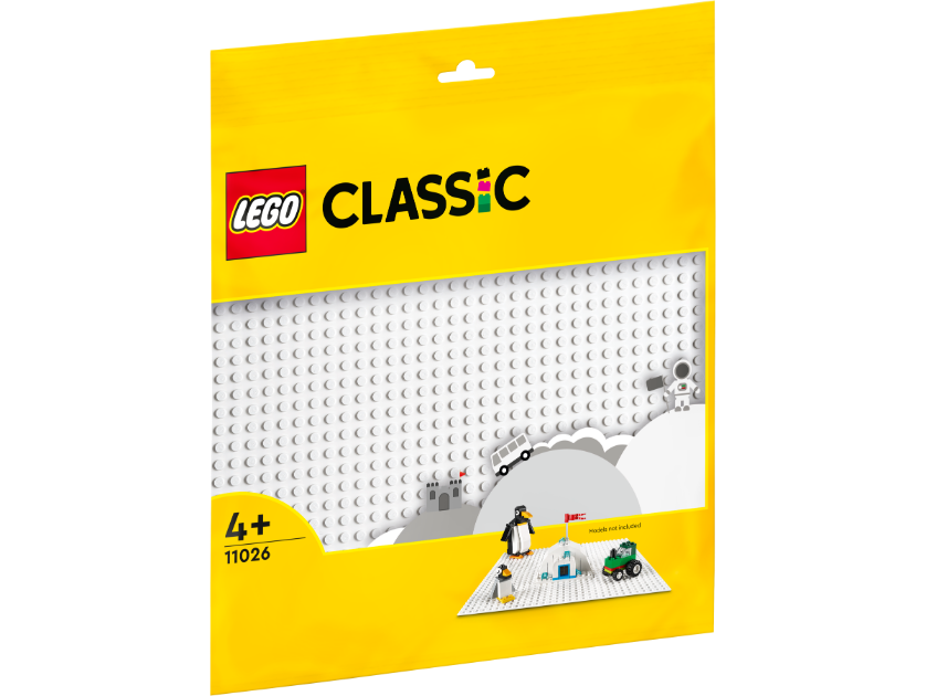 LEGO® Classic Weiße Bauplatte 11026