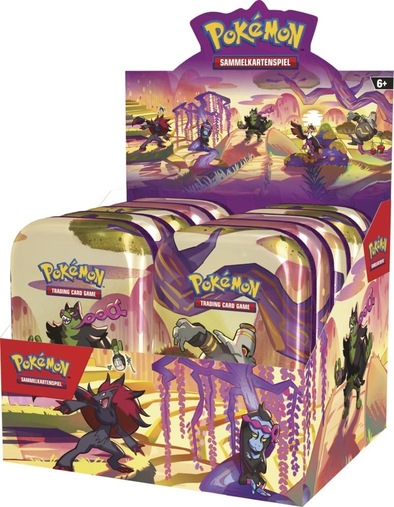 Pokémon Karmesin & Purpur - Nebel der Sagen Mini-Tin (Deutsch) DE Buch, Comics, Veröffentlichung, Person
