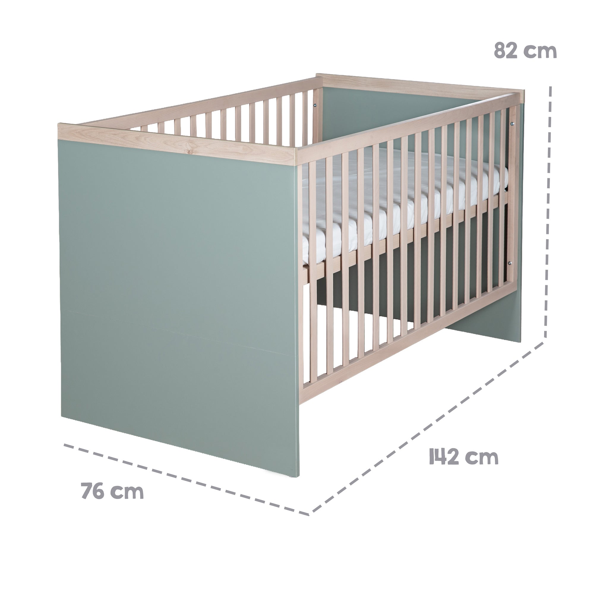 Roba 1911890 Kombi-Kinderbett 70x140 cm Selva - Produktbild 6