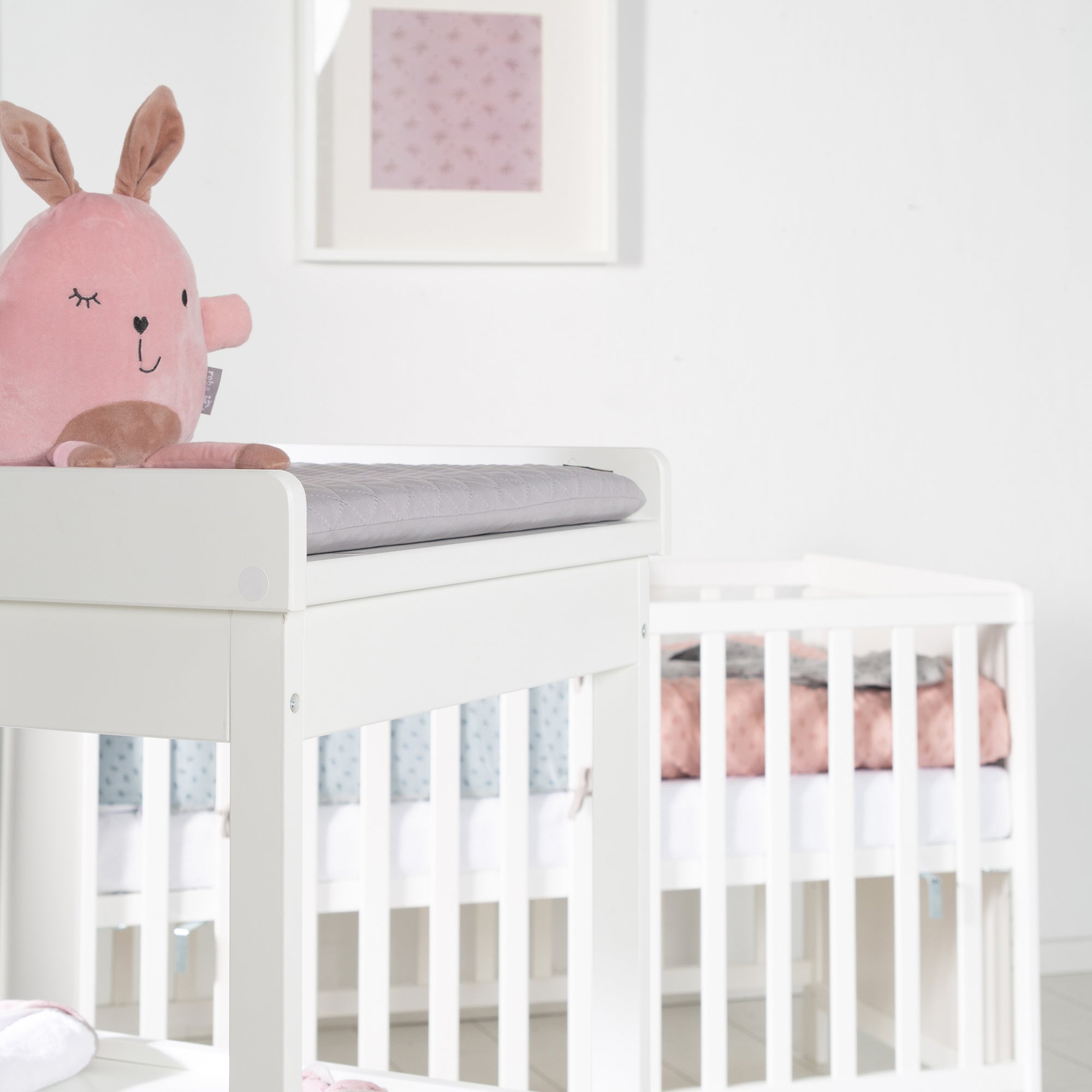 Roba 212060WEV230 Wickelregal inkl. Wickelauflage grau weiß – Wickeln & Baden - Produktbild 5