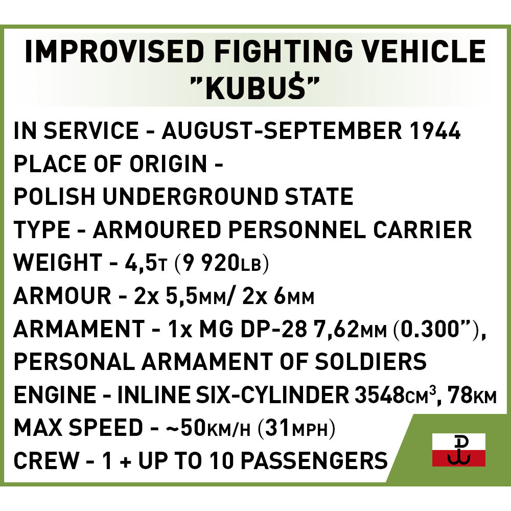 COBI 3114 - KUBUS Maßstabb 1:35) - Bild 7