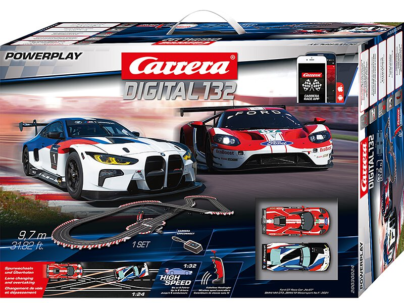 Carrera_DIGITAL_132_Power_Play_mit_Wireless+_20030024, Auto, Fahrzeug, Werbung, Sportwagen, Rad