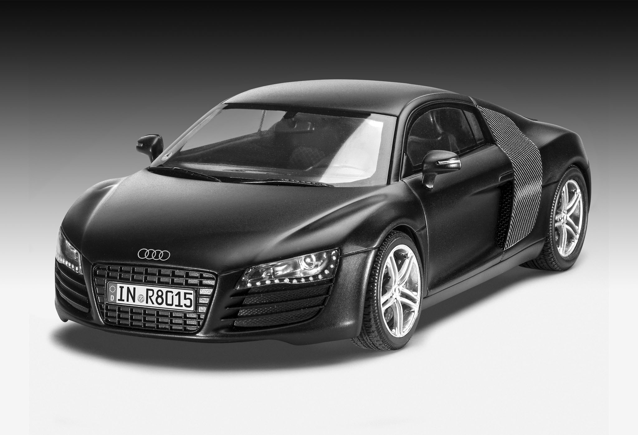 Revell 07057 Audi R8 Modellbausatz Auto, Coupé, Sportwagen, Rad, Leichtmetallfelge