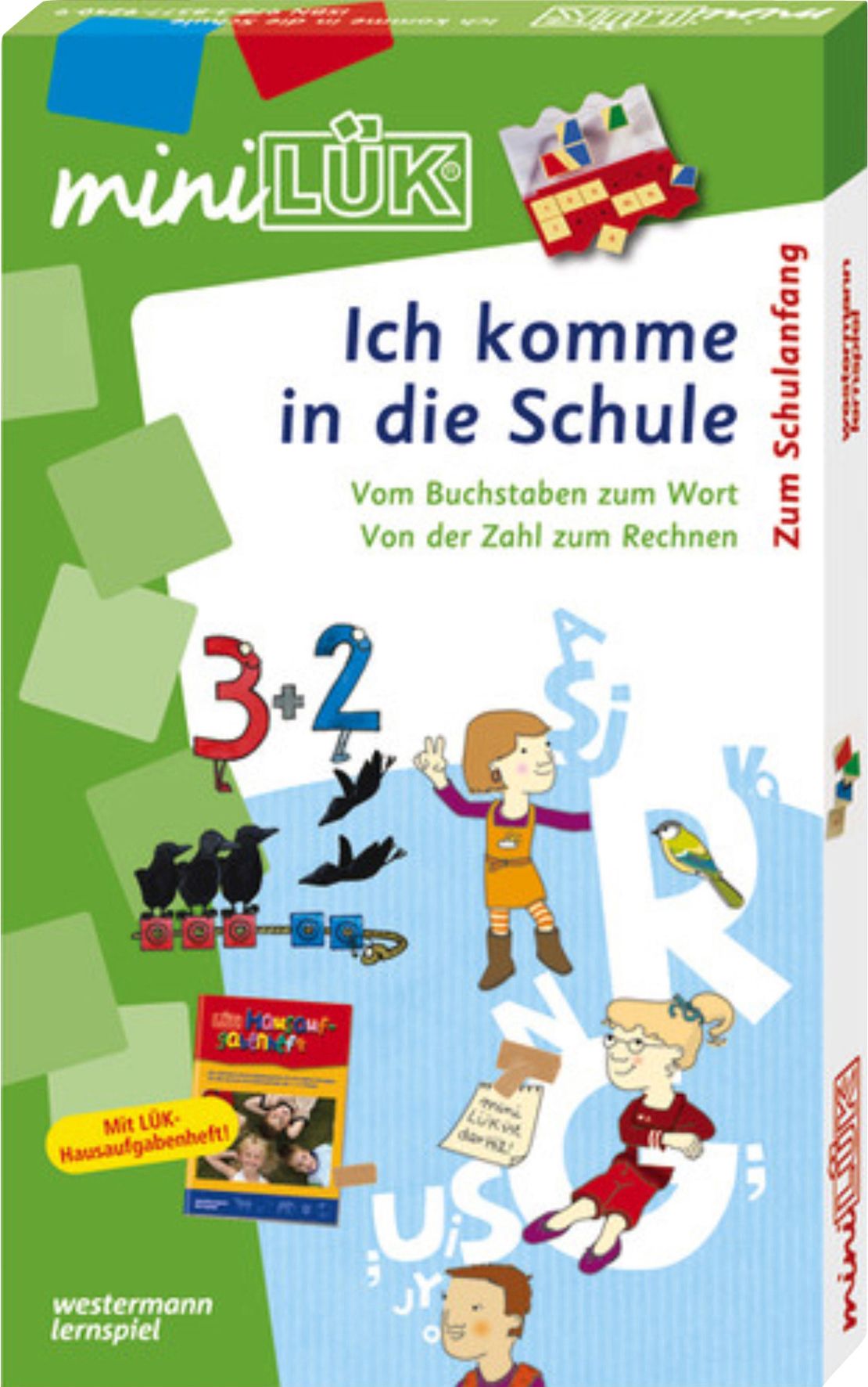 miniLÜK Set Ich komme in die Schule miniLÜK, Set, Ich, komme, in, die, Schule, Person, Tier, Vogel