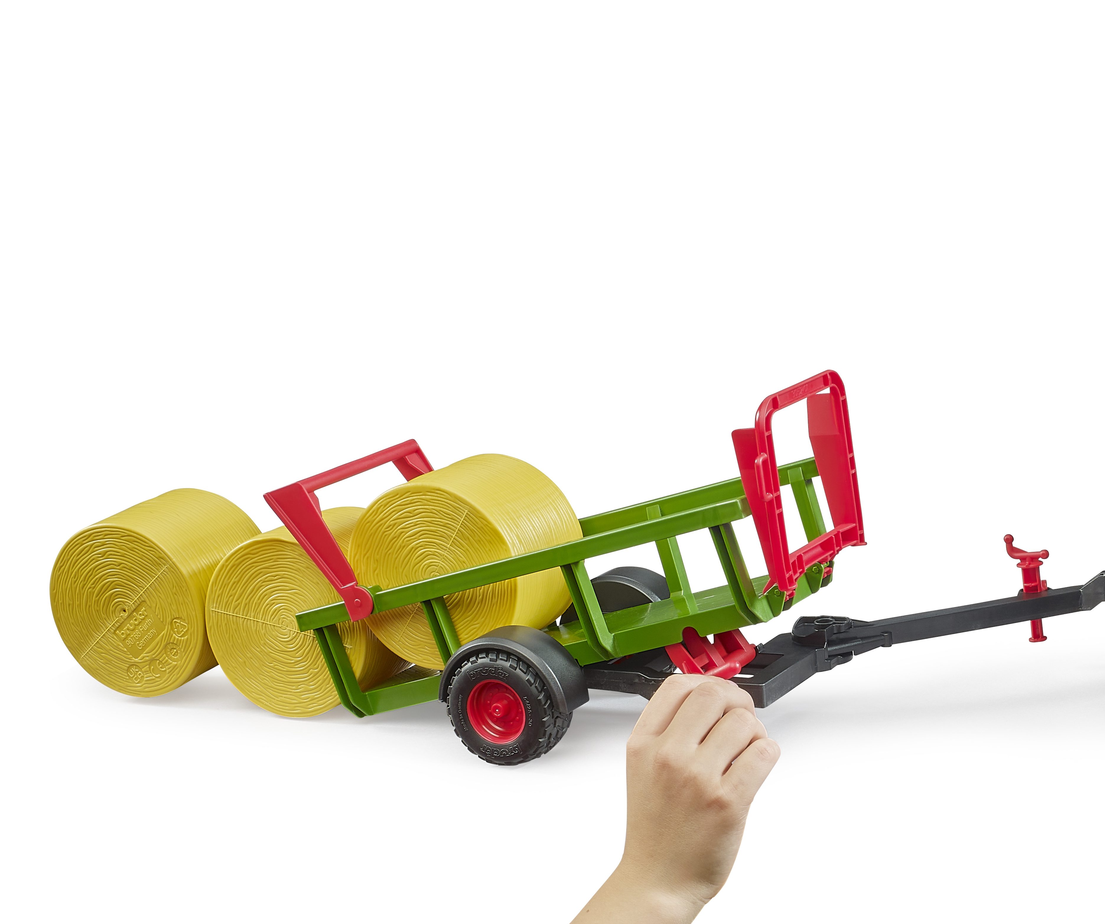 BRUDER 02204 - Rundballensammler mit 3 Rundballen - Bild 5