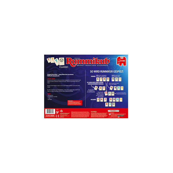 Jumbo 17571 Original Rummikub Classic Werbung, Plakat