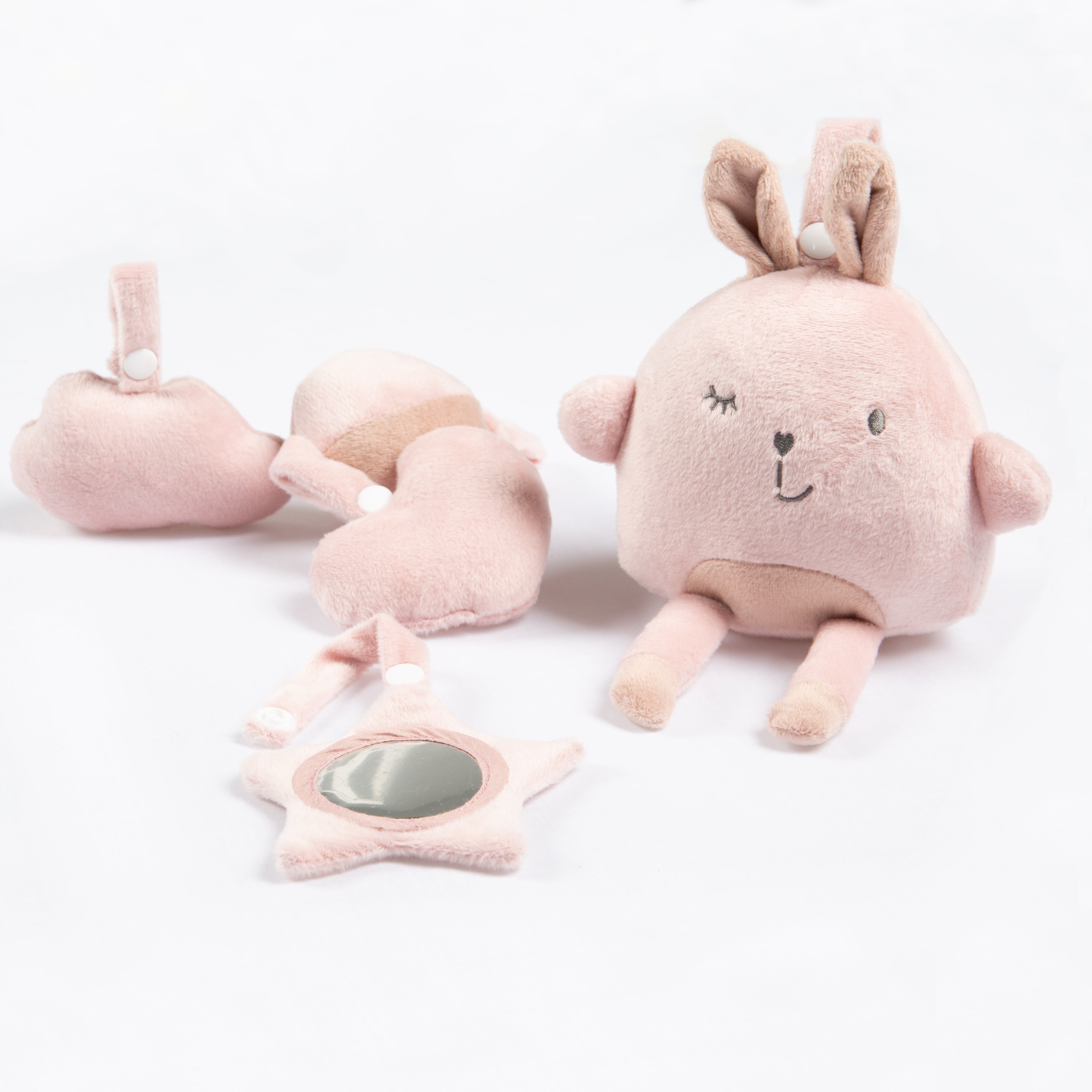 Roba 307075V229 Krabbeldecke mit Spielbogen rosa – Krabbeldecken - Produktbild 4