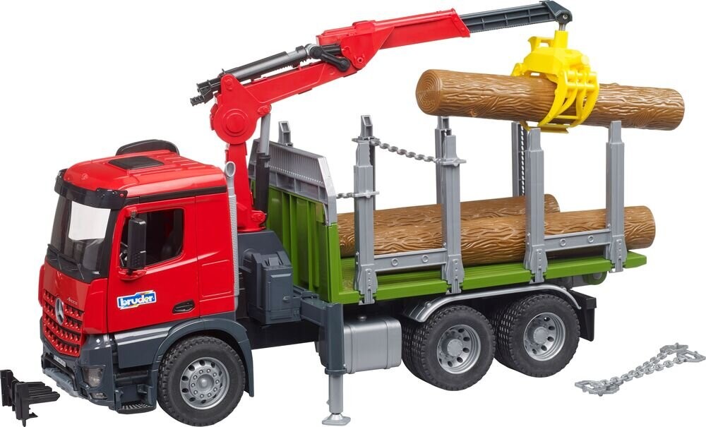 MB, Arocs, Holztransport-LKW