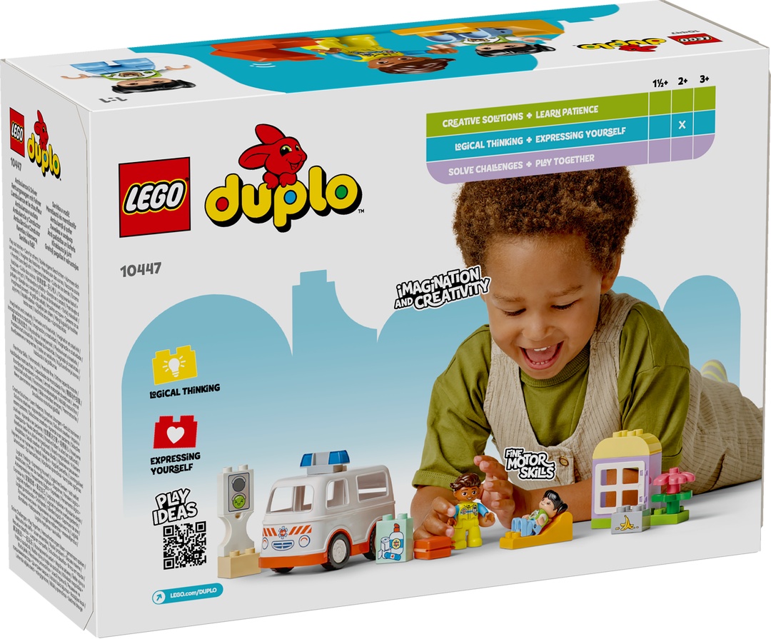 LEGO® DUPLO® Rettungswagen mit Fahrer 10447 LEGO® DUPLO® Rettungswagen mit Fahrer 10447