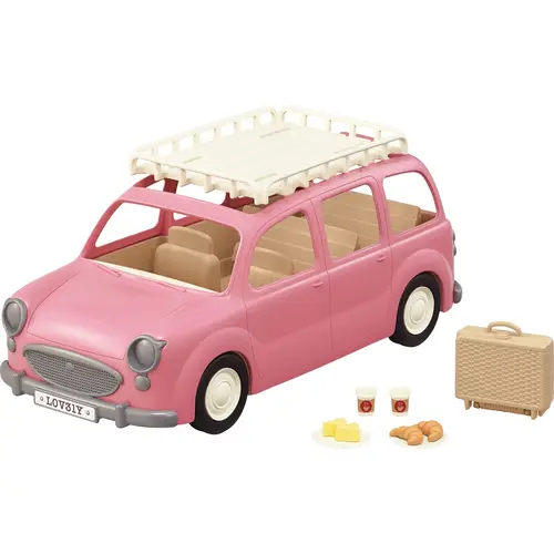 Sylvanian Families 5535 Familienauto mit Picknickzubehör