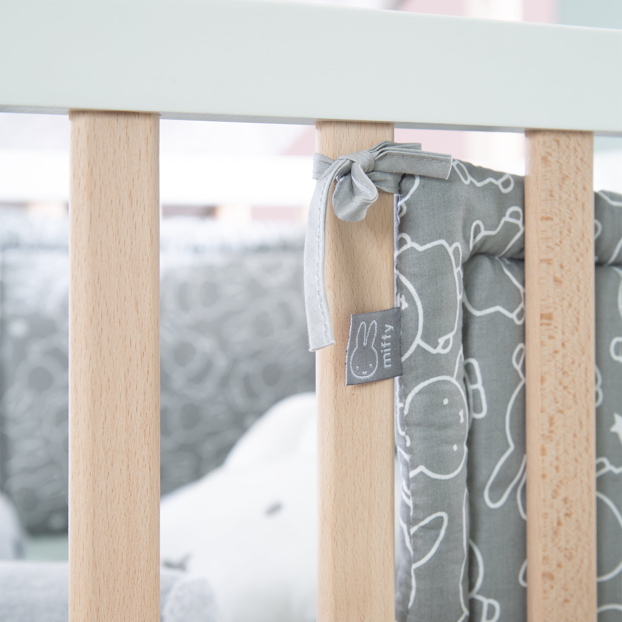 Roba 0292V210 Nestchen gewebt Miffy grau – Bettenzubehör - Produktbild 7
