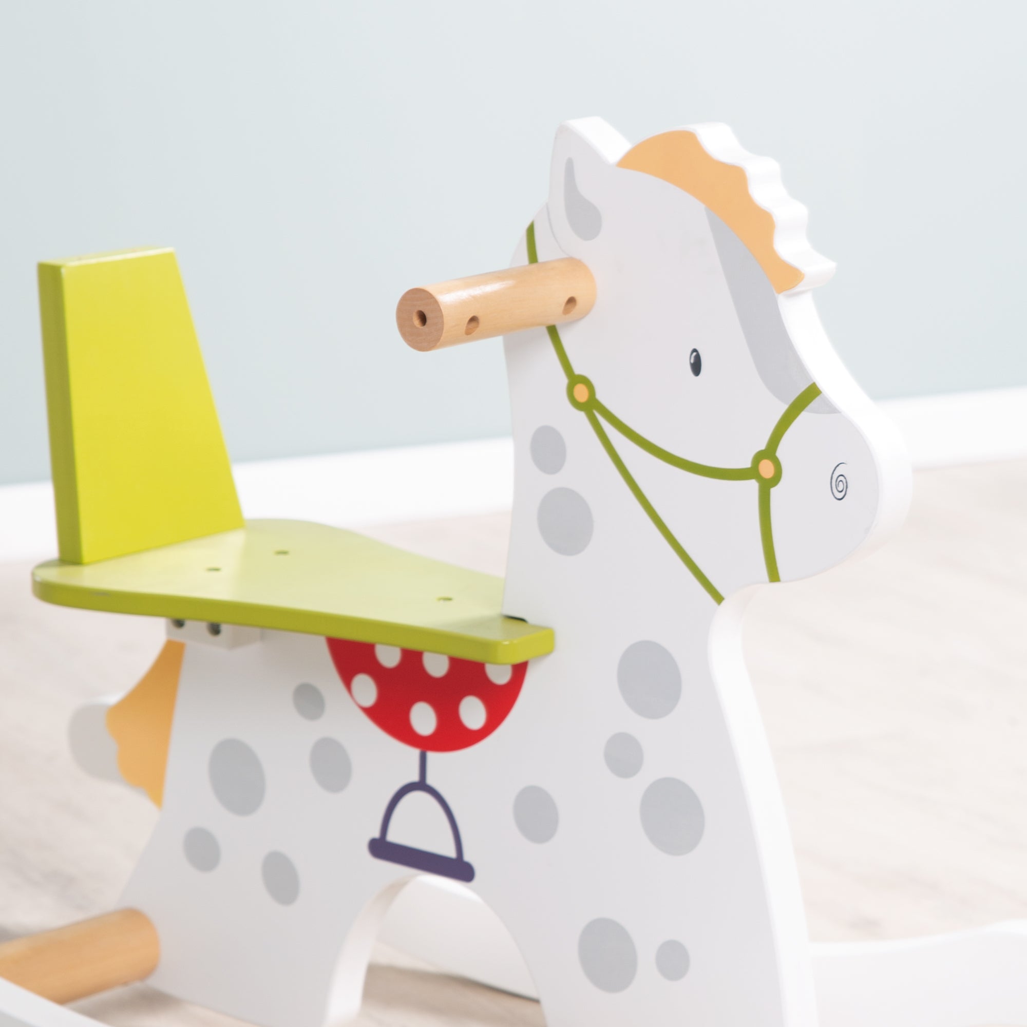 Roba 69024 Schaukelpferd weiß – Spielen & Spaß - Produktbild 4