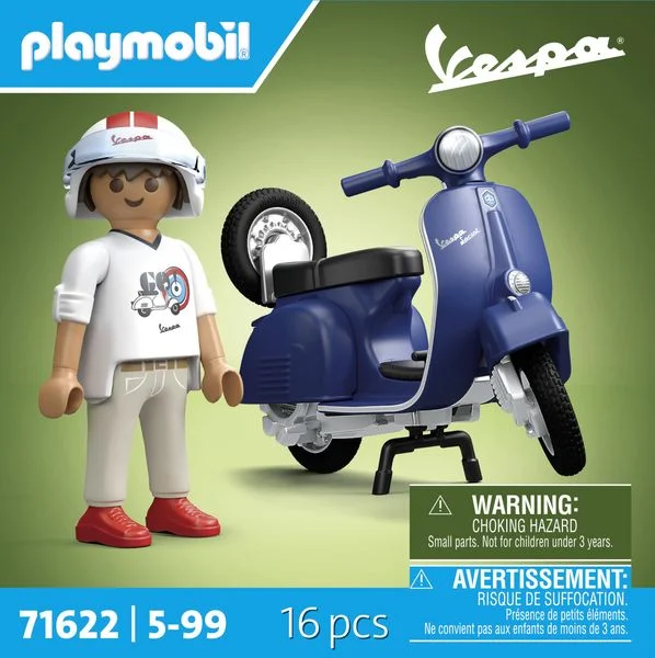 PLAYMOBIL 71622 1969 Vespa 150 Sprint Veloce, Blau