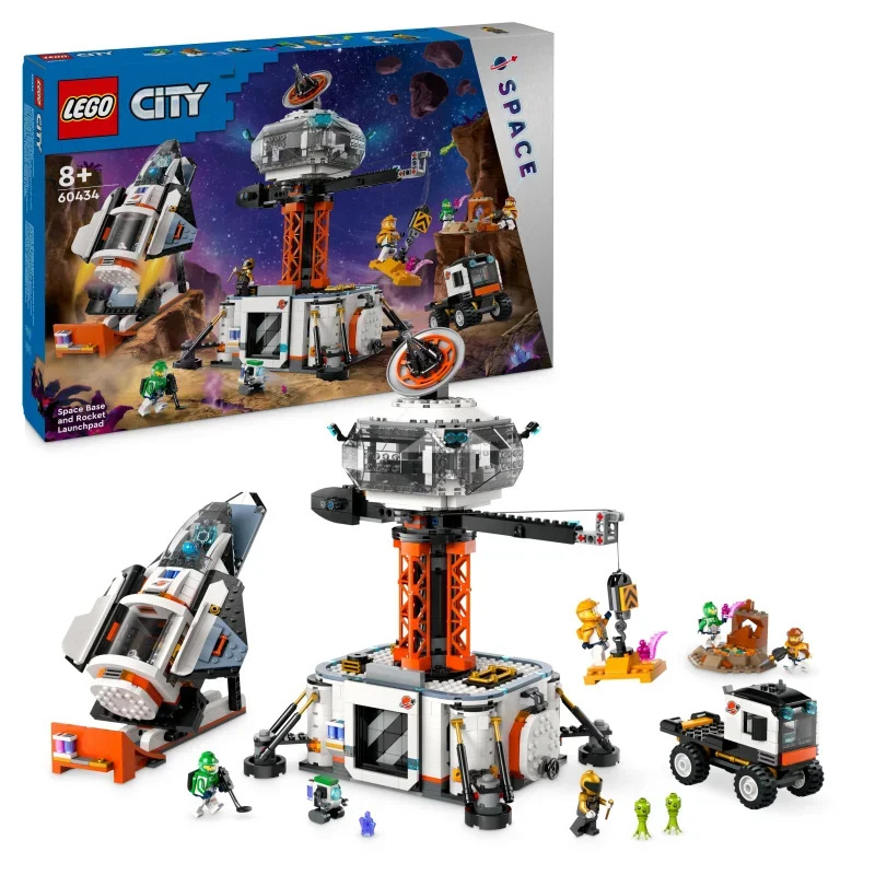 LEGO, 60434, Raumbasis, Mit, Startrampe