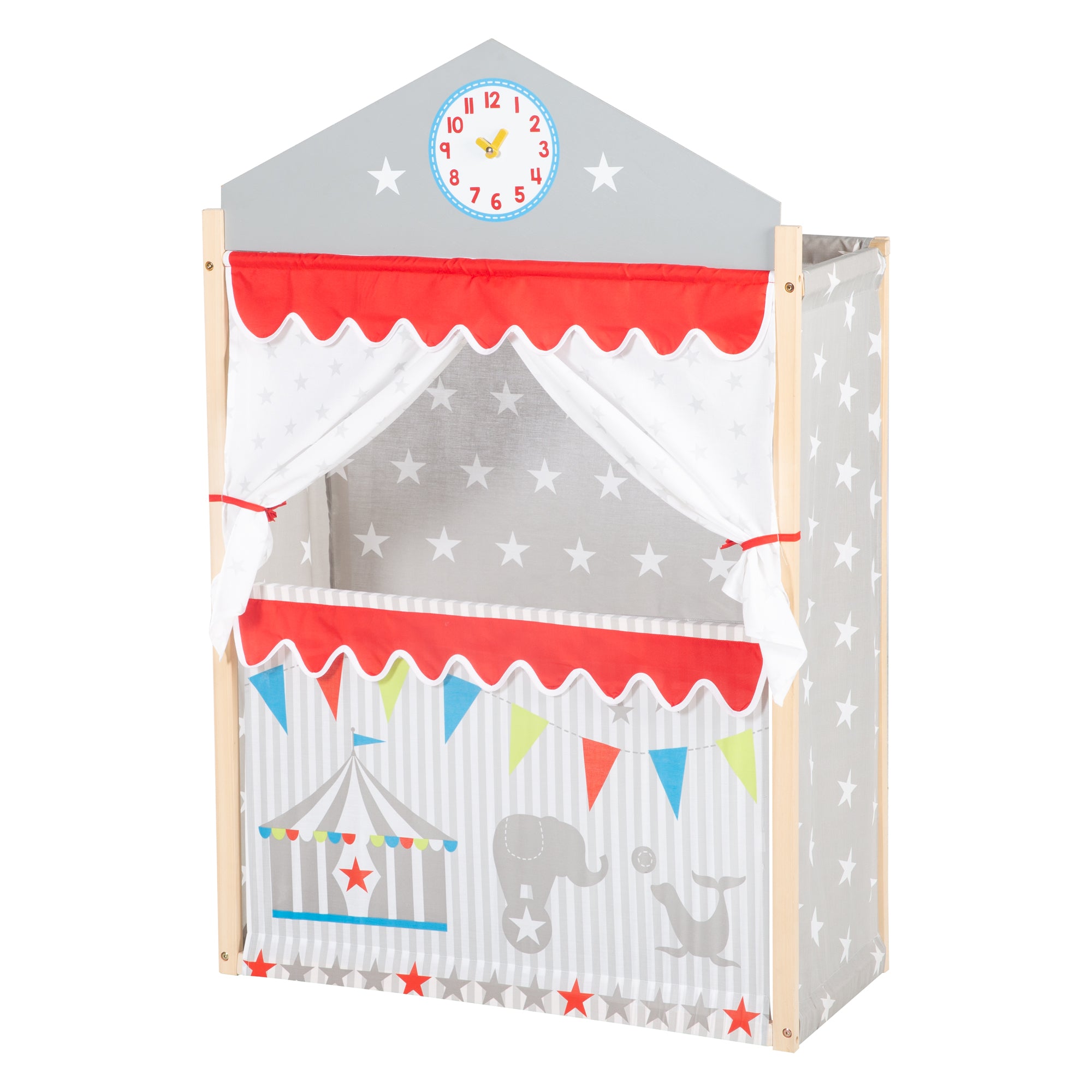 Roba 7104 Kaspertheater grau – Rollenspiel - grau - Rollenspiel - Produktbild 1