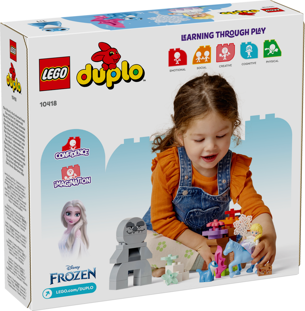 LEGO, 10418, Elsa, und, Bruni, im, Zauberwald, Kind, Weiblich, Mädchen, Person, Gesicht