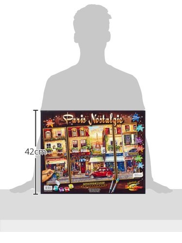 Schipper Mnz - Paris Nostalgie - Malen Nach Zahlen Im Nostalgischen Flair 609260626 Auto, Transport, Fahrzeug, Person, Geschäft