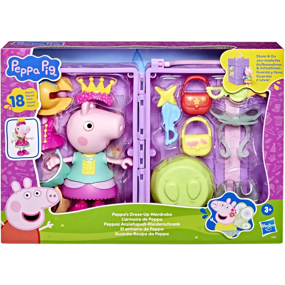 Peppa Pig Peppas Dress Up Wardrobe