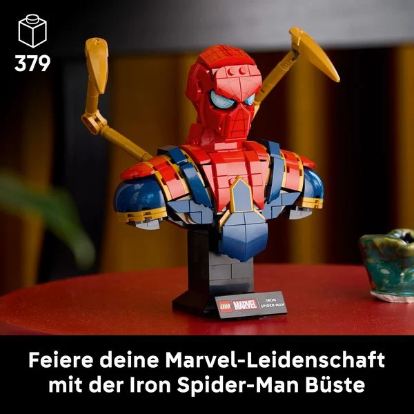 LEGO® MARVEL Super Heroes 76326 Iron Spider-Man Büste