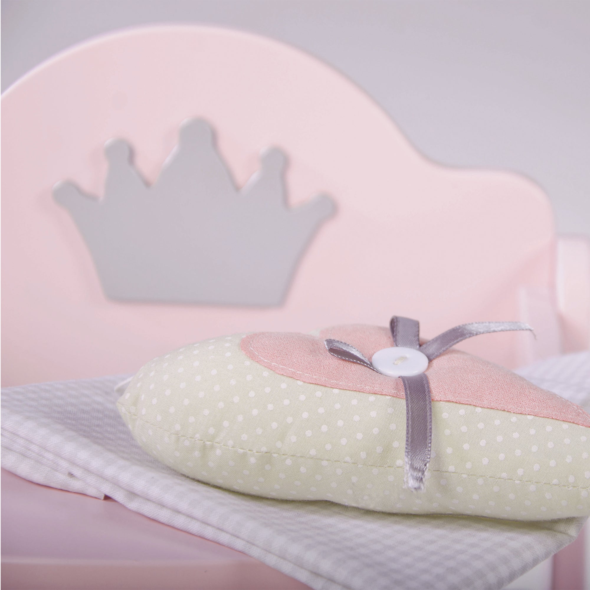 Roba 98034 Puppenhochstuhl Prinzessin Sophie rosa – Puppenmöbel & Häuser - Produktbild 2