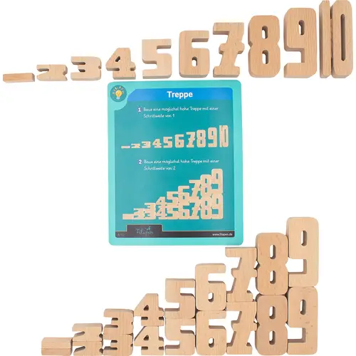 Filapen Montessori Zahlensteine 62 Stck.