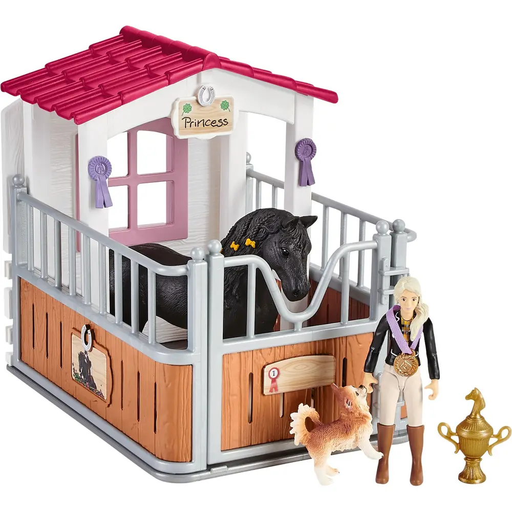 schleich® Horse Club 42437 Pferdebox mit Tori & Princess