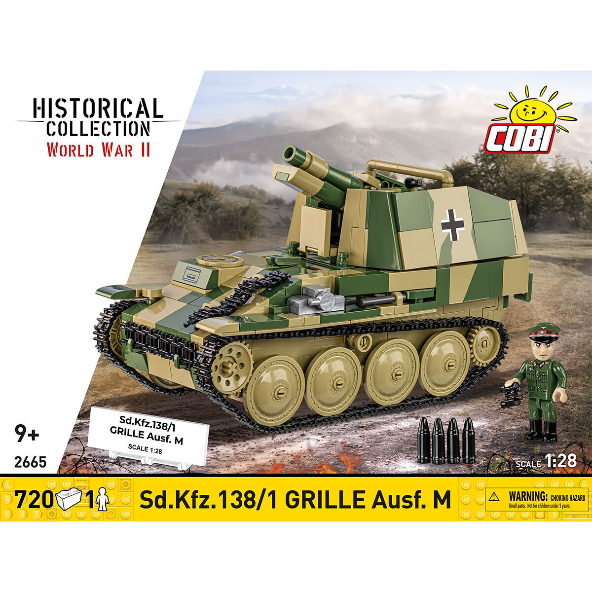 COBI 2665 - SD.KFZ. 138/1 GRILLE AUSF. M - Bild 3