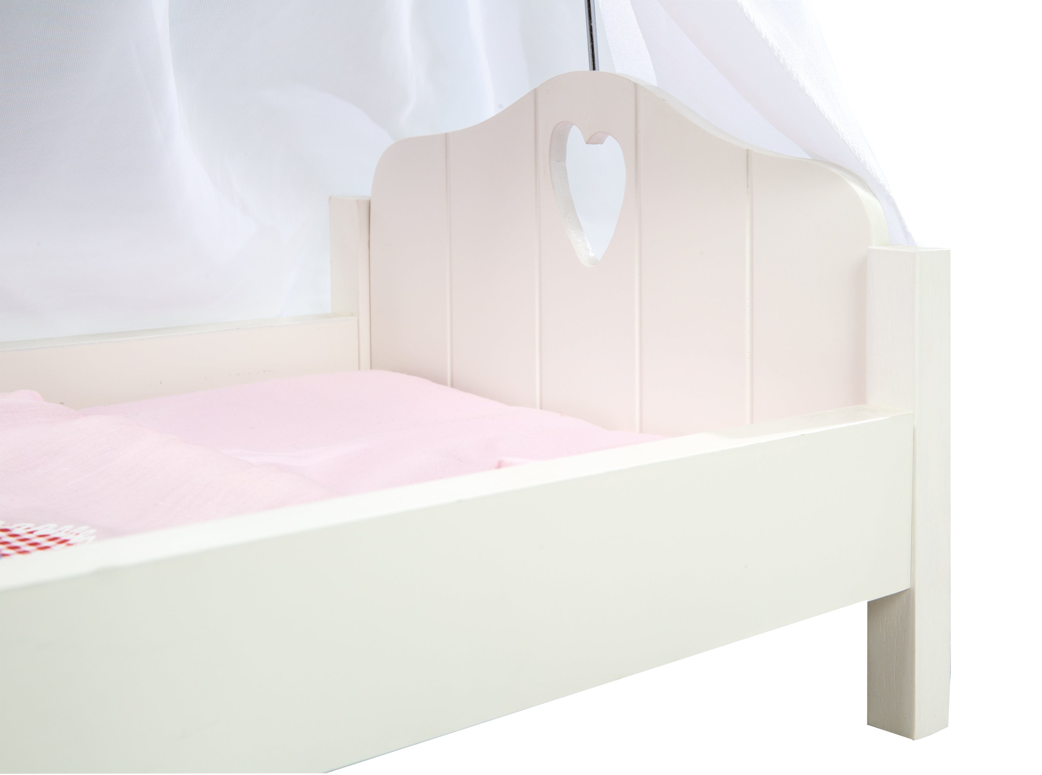 Roba 98333 Puppenstandbett Fienchen weiß – Puppenmöbel & Häuser - Produktbild 2