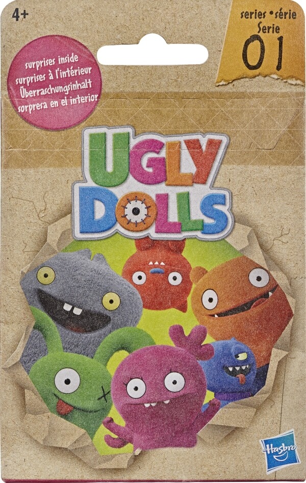 Ugly Dolls Überraschungs-Uglys Minifiguren Serie Eins, vier Accessoires