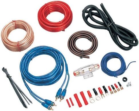 GSI_GPROKIT8_8_Gauge_PRO_Power_AMP_Kit, Kabel