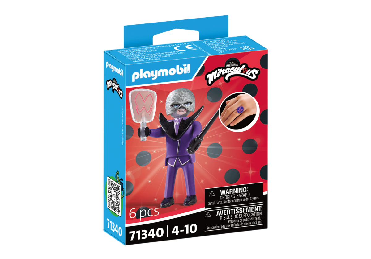 PLAYMOBIL_71340_Miraculous:_Hawk_Moth, Figur, Person, Elektrisches Gerät, Mikrophon