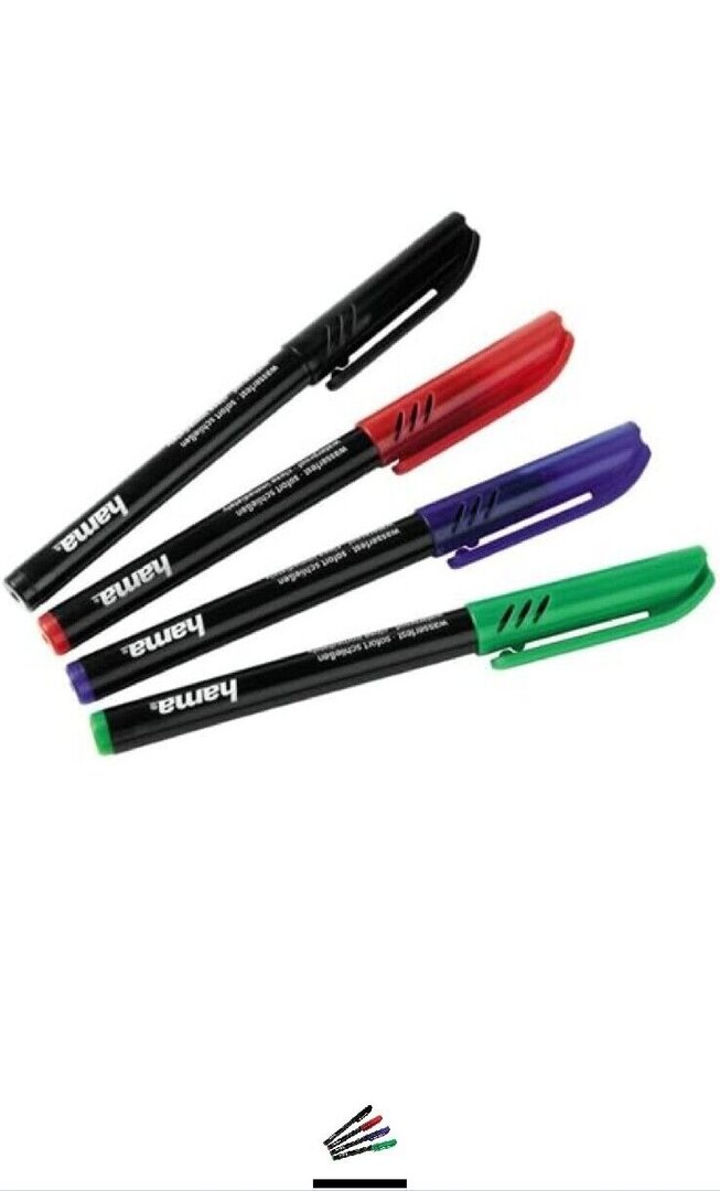 Hama_CD/DVD_Marker_4er_Set_51193, Stift