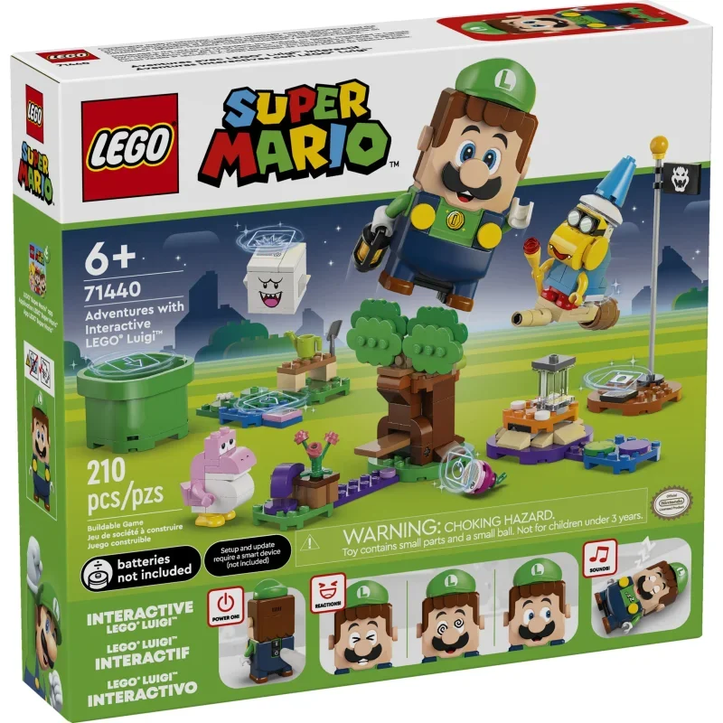 LEGO®, 71440, Super, Mario, -, Abenteuer, mit, dem, interaktiven, LEGO®, Luigi™