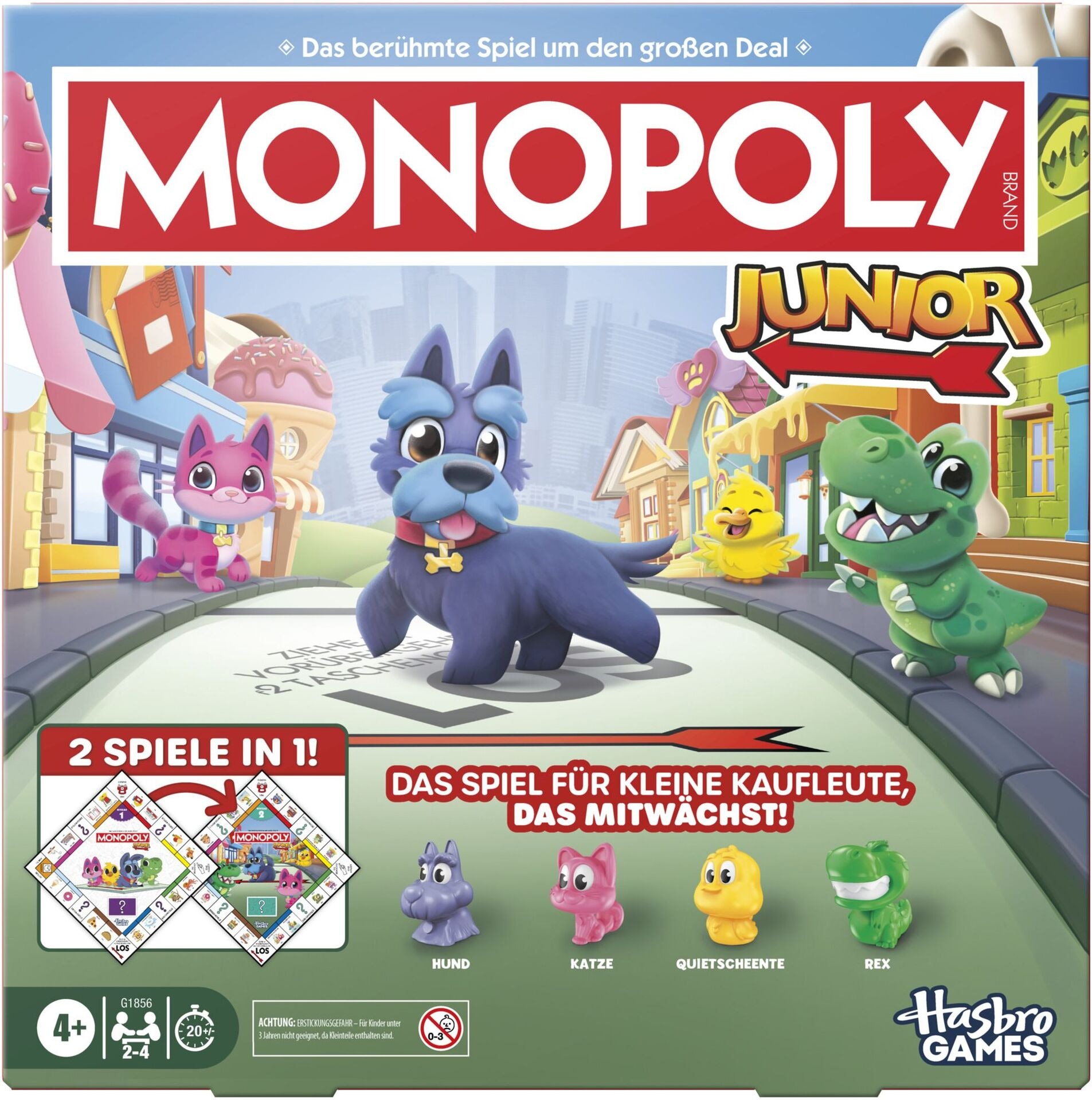 Monopoly Junior Square 2 In 1