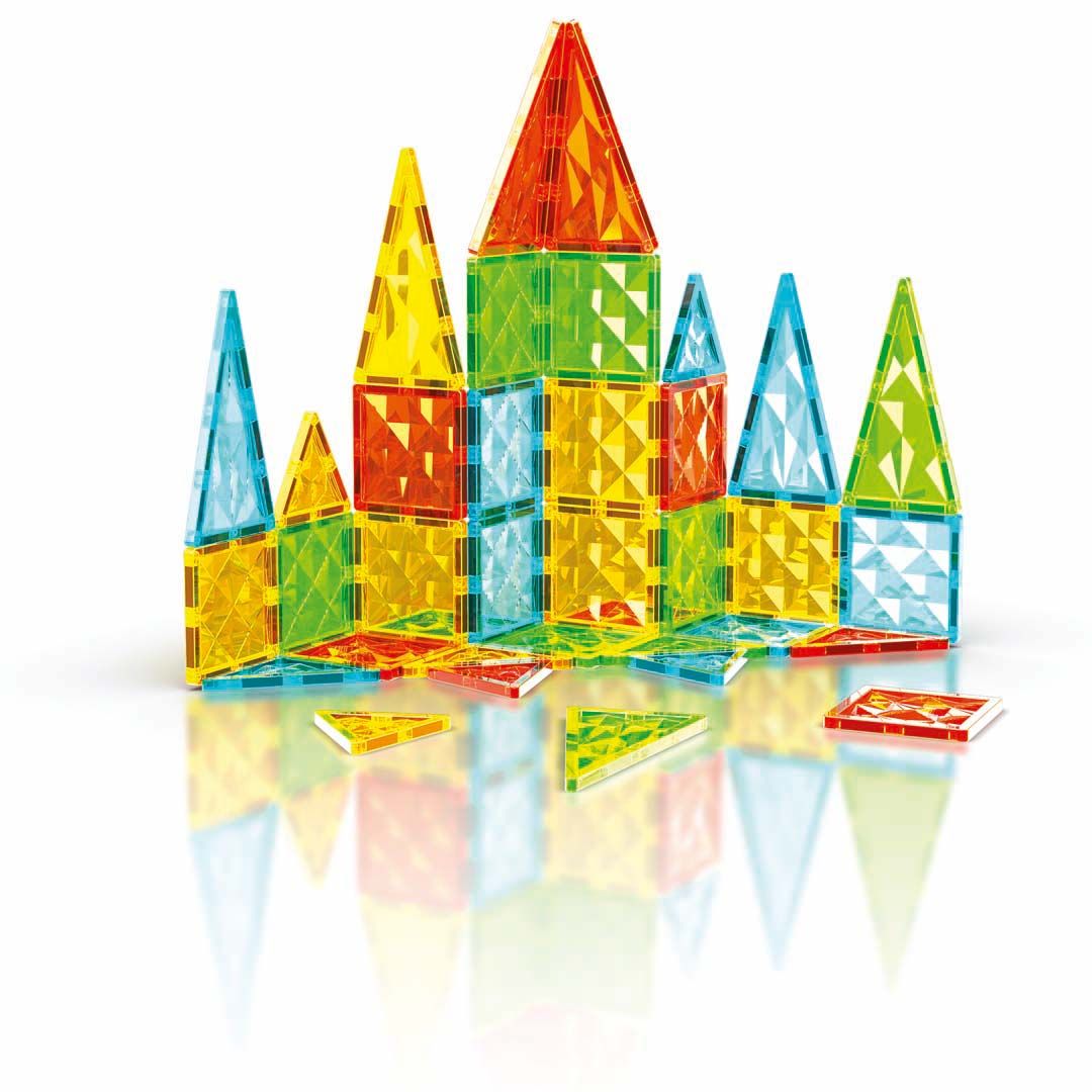 Geomag Magnetic Tiles, 44 Stk. Spielzeug, Kunst, Dreieck, Spielzeug, Kunst, Dreieck, Spielzeug, Kunst, Dreieck