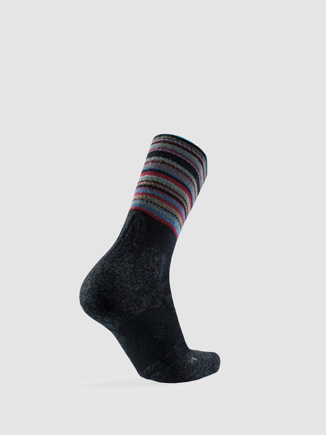 UYN Damen Trekkingsocken Biotrek Heavy Duty S100338B857 - Schwarz/Mehrfarbig GR. 35/36