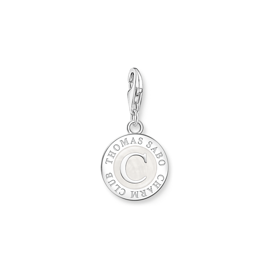 Thomas Sabo Anhänger Charm-Club 925 Sterling Silber Kaltemail Weiß Charmista Charms 1998-007-14 Thomas, Sabo, Anhänger, Charm-Club, 925, Sterling, Silber, Kaltemail, Weiß, Charmista, Charms, 1998-007-14, Zubehor
