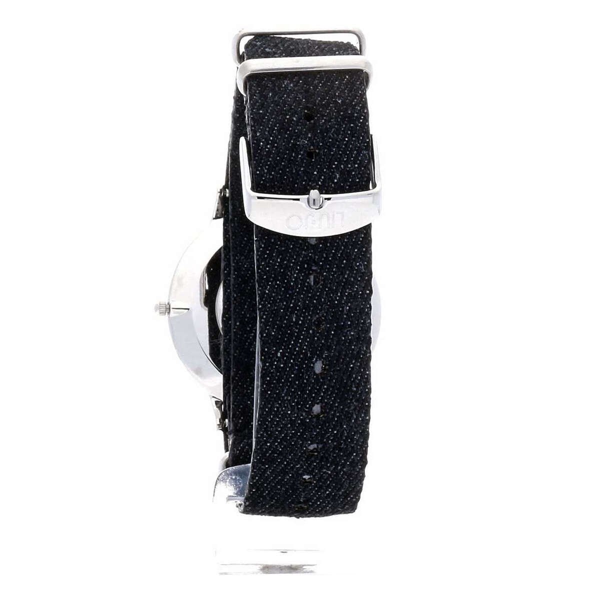 LIU JO TLJ1086 - „Navy J Nero“, 41 mm Herrenarmbanduhr Zubehor, Riemen, Gürtel, Schnalle