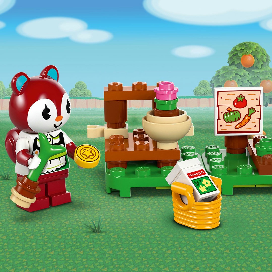 LEGO® Animal Crossing™ 77054 Gerds Wohnwagen & Gärtnerei