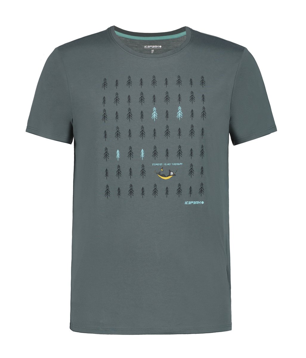 ICEPEAK 957730689I BEEVILLE T-Shirt Herren Grün Gr. M