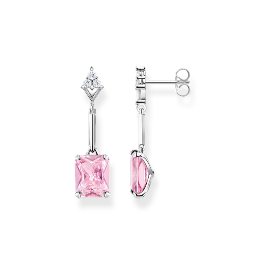 Thomas Sabo Ohrstecker Earring 925 Sterling Silver Zirconia Pink Heritage Pink H2177-051-9 Thomas, Sabo, Ohrstecker, Earring, 925, Sterling, Silver, Zirconia, Pink, Heritage, Pink, H2177-051-9, Zubehor, Ohrring, Schmuck, Edelstein